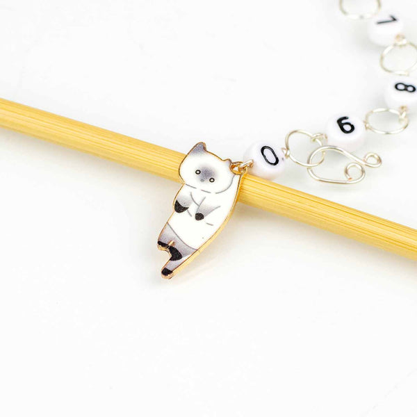 Medium Chain Knitting Row Counters (up to US 8 Needle/H Hook)