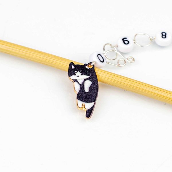 Medium Chain Knitting Row Counters (up to US 8 Needle/H Hook)