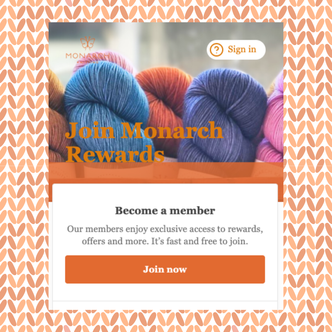 Spotlight On: Our New Rewards Program! – Monarch Knitting