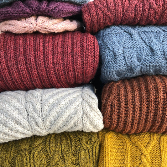 Caring for Your Hand Knit and Store-Bought Sweaters
