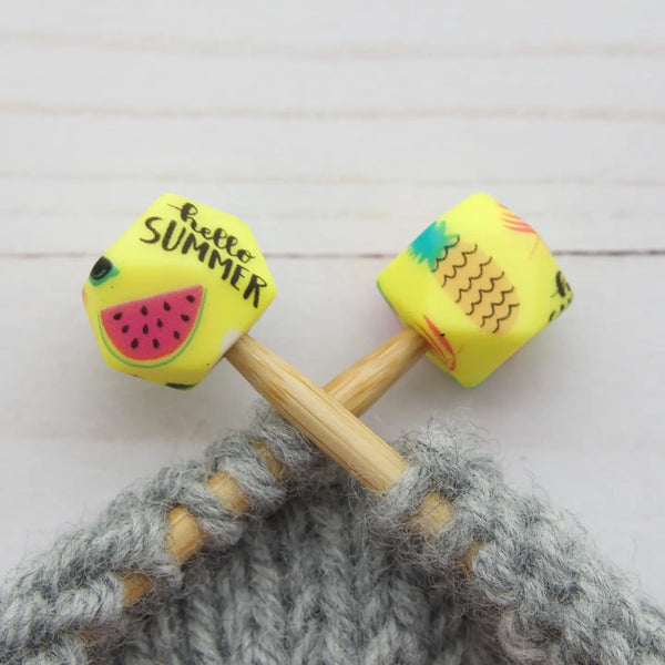 Fox & Pine Stitch Stoppers