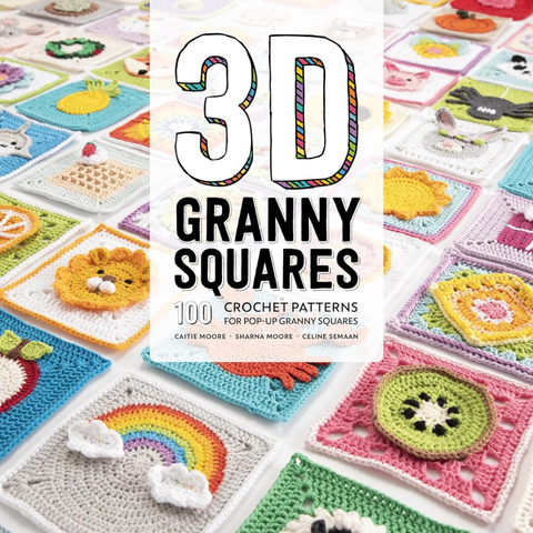 3D Granny Squares: 100 Crochet Patterns for Pop-up Granny Squares