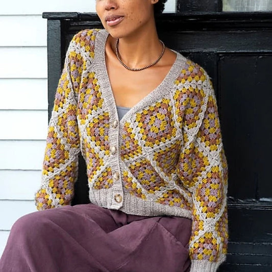 A Cardigan Crochet Along with Kare - May and June