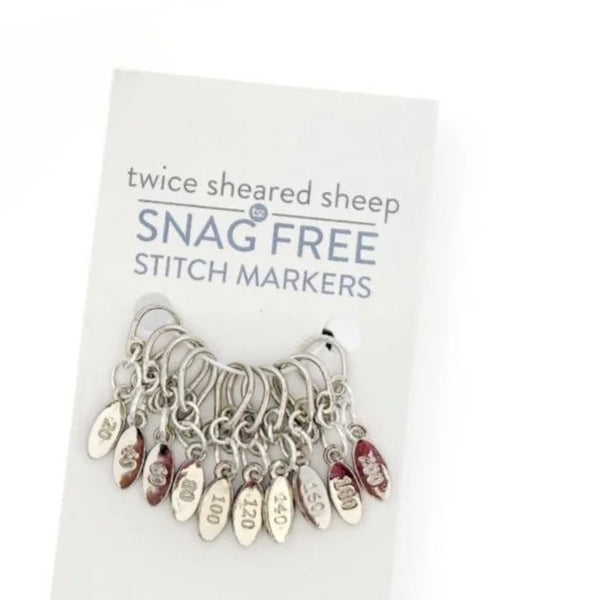 Twice Sheared Sheep Cast On Counting Stitch Markers