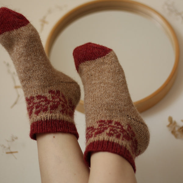 Between Petals Socks