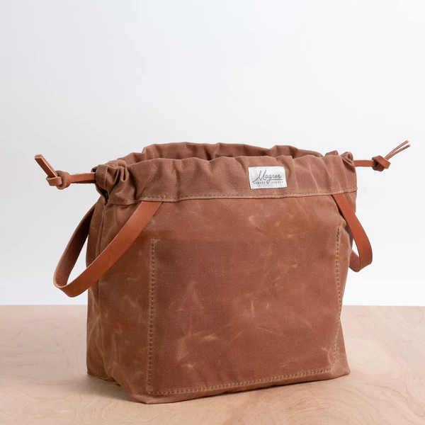 Magner Project Bags with English Bridle Leather