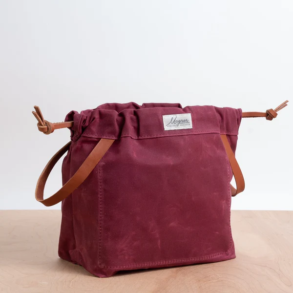 Magner Project Bags with English Bridle Leather