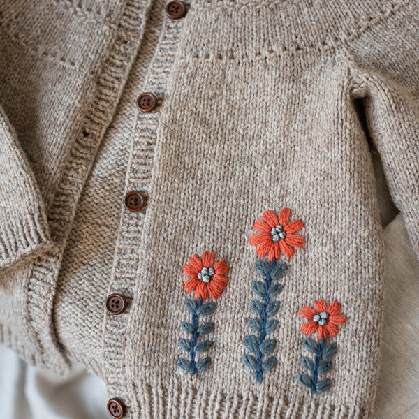 Embroidery On Knits by Judit Gummlich