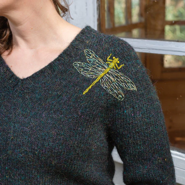 Embroidery On Knits by Judit Gummlich