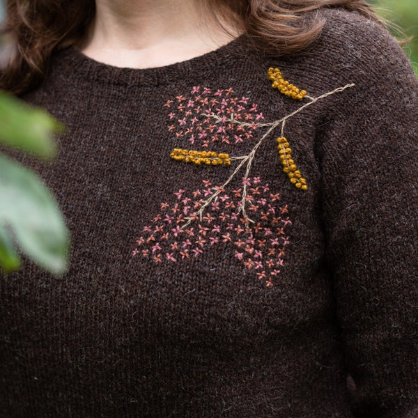 Embroidery On Knits by Judit Gummlich