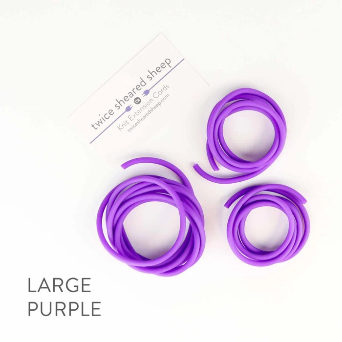 Knit Extension Cords Stitch Holder Cords Large Monarch Knitting