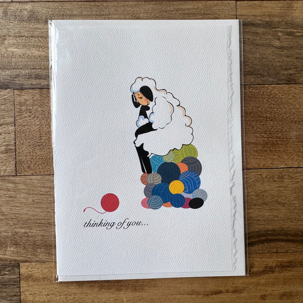 Knit Baah Purl Greeting Cards