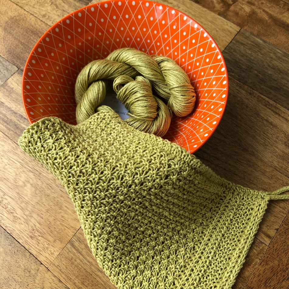 Working with Linen: Warm Springs Bath Mitt Workshop - August 9th and 16th