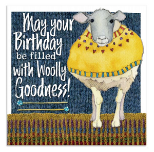 Emma Ball Wooly Sheep  Birthday Cards