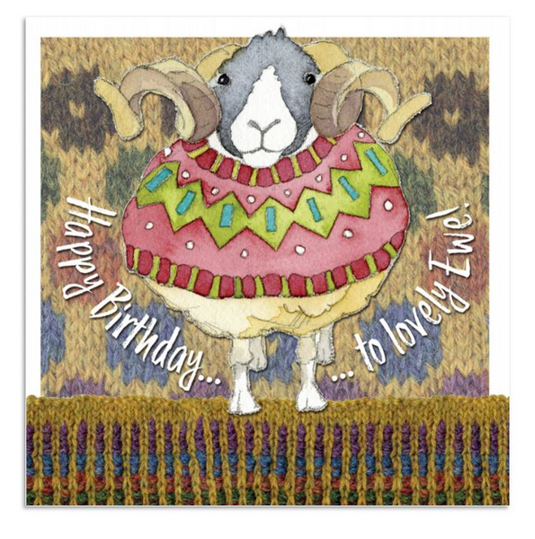 Emma Ball Wooly Sheep  Birthday Cards