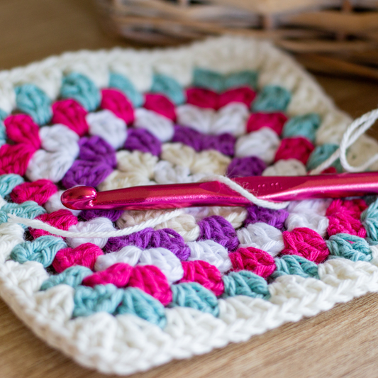 The Basic Granny Square Workshop with Kare - September 17th