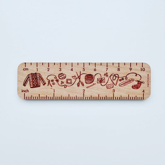 Katrinkles 4-inch Ruler, Notions