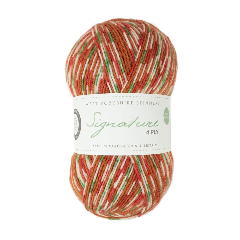 West Yorkshire Spinners Signature 4ply Sock - Christmas Collection