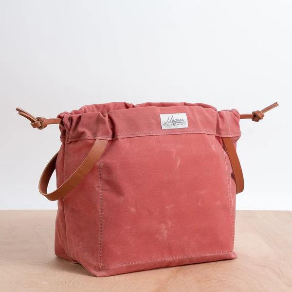 Magner Project Bags with English Bridle Leather