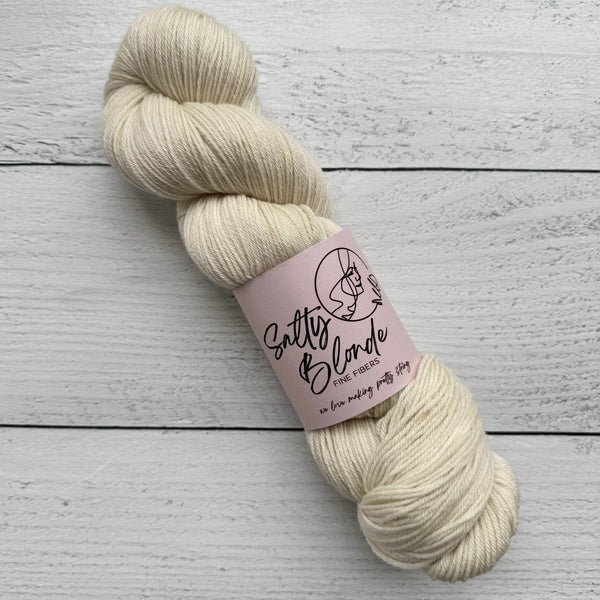 Salty Blonde Fiber Cashmere Luxe Fingering