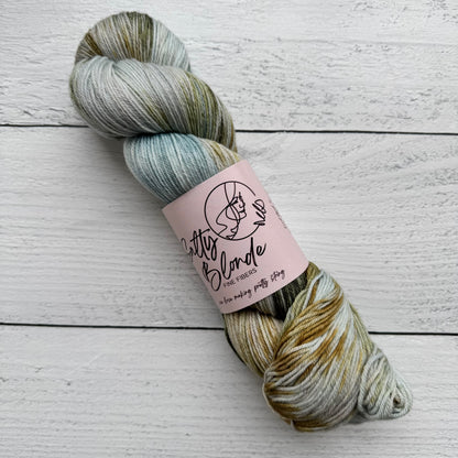 Salty Blonde Fiber Cashmere Luxe Fingering