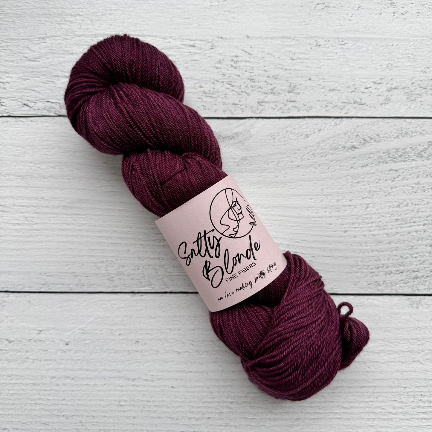 Salty Blonde Fiber Cashmere Luxe Fingering