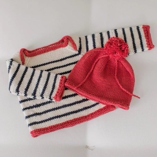 Appalachian Baby Breton Baby Pullover and Beanie