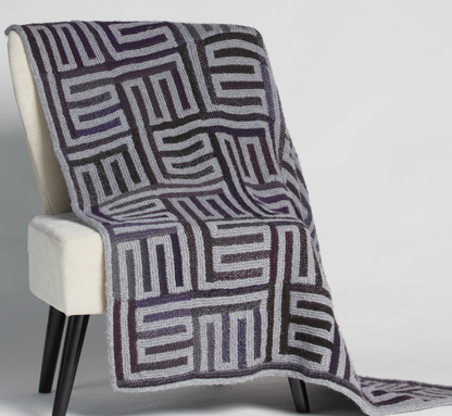 The New Color Work: 26 Knitted Blankets with Modern Colors and Geometric Shaping
