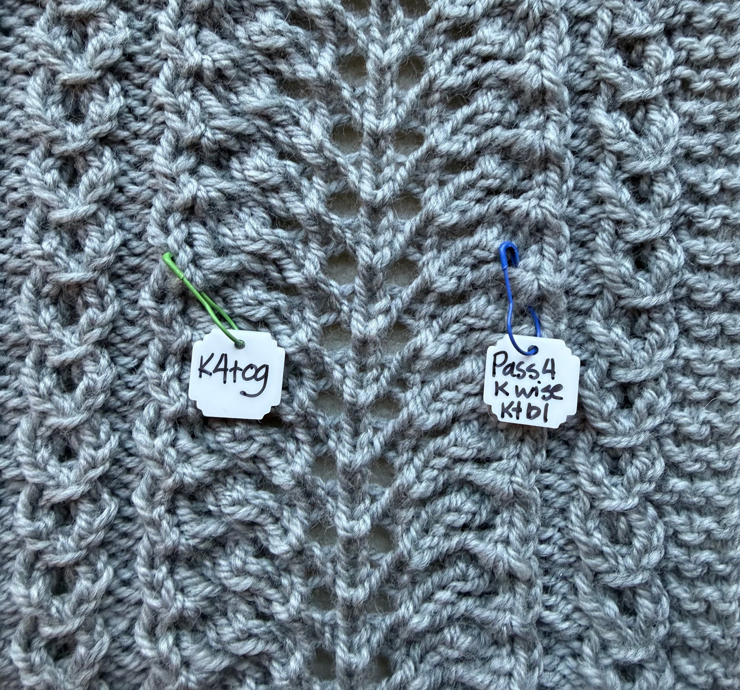 Write On / Wipe Off Stitch Marker Set of 6