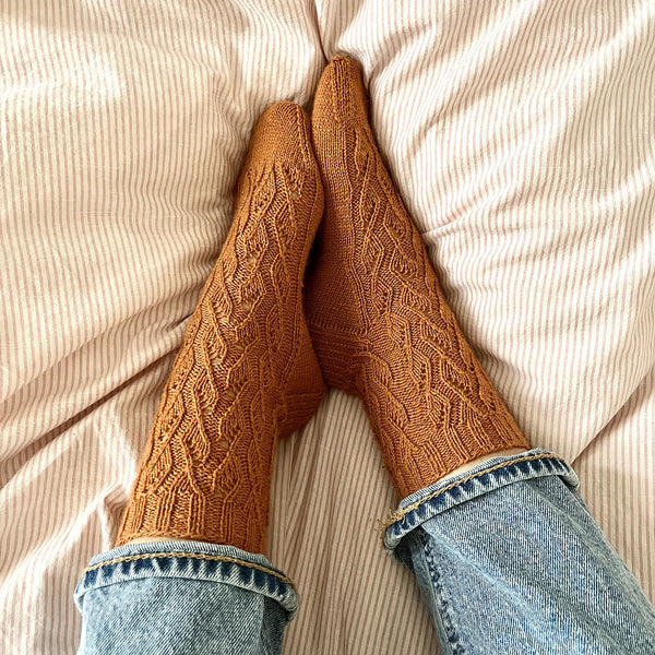Falling Leaves Socks