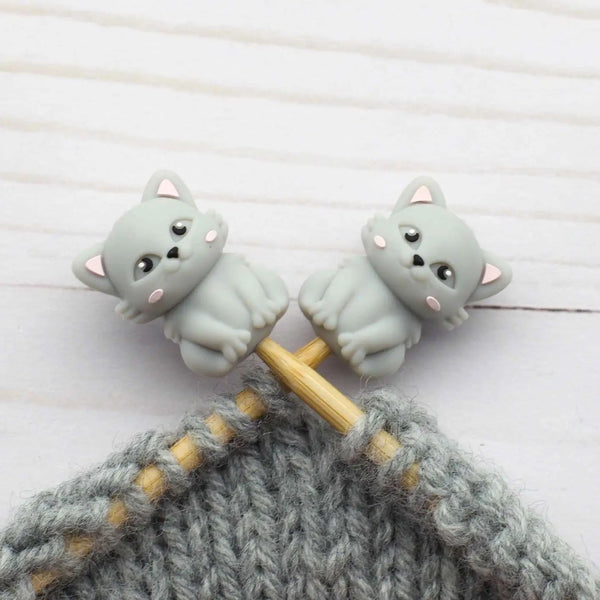 Fox & Pine Stitch Stoppers