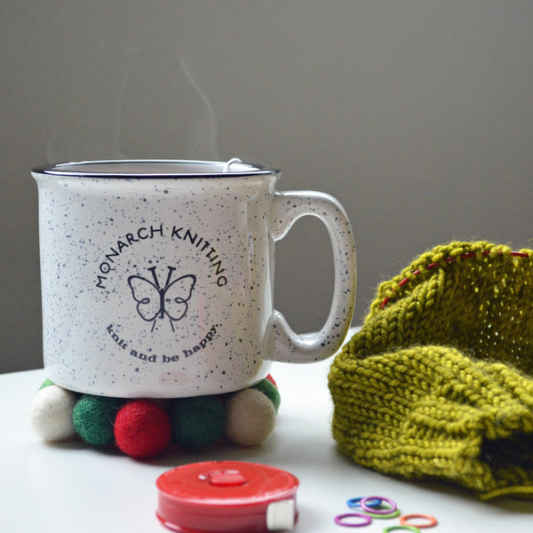 Monarch Knitting Mug