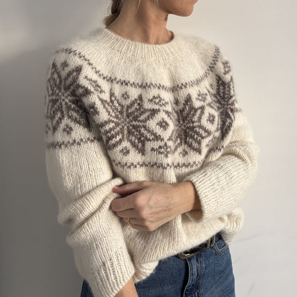 Nordic Snowflake Sweater Chunky