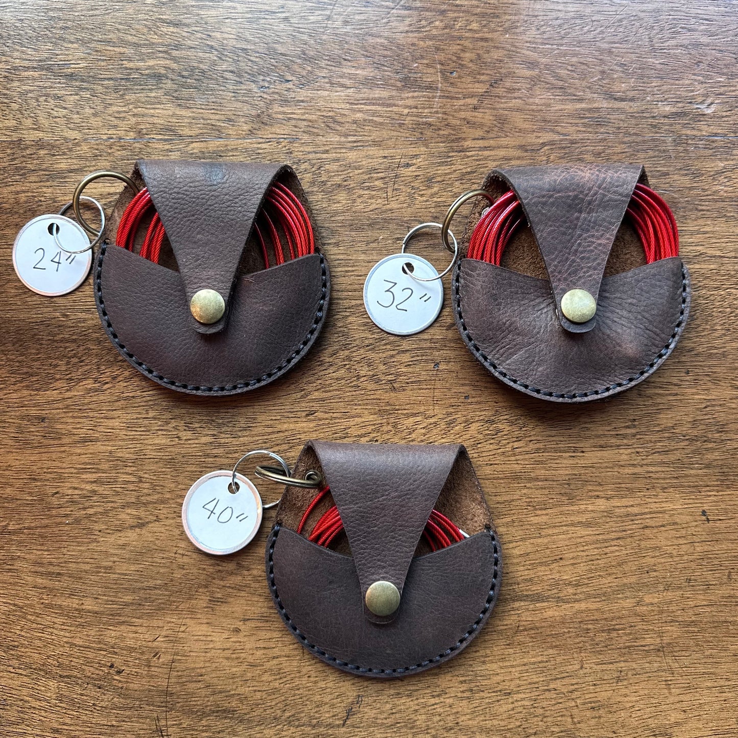 Purl and Hank Leather Cord Keeper