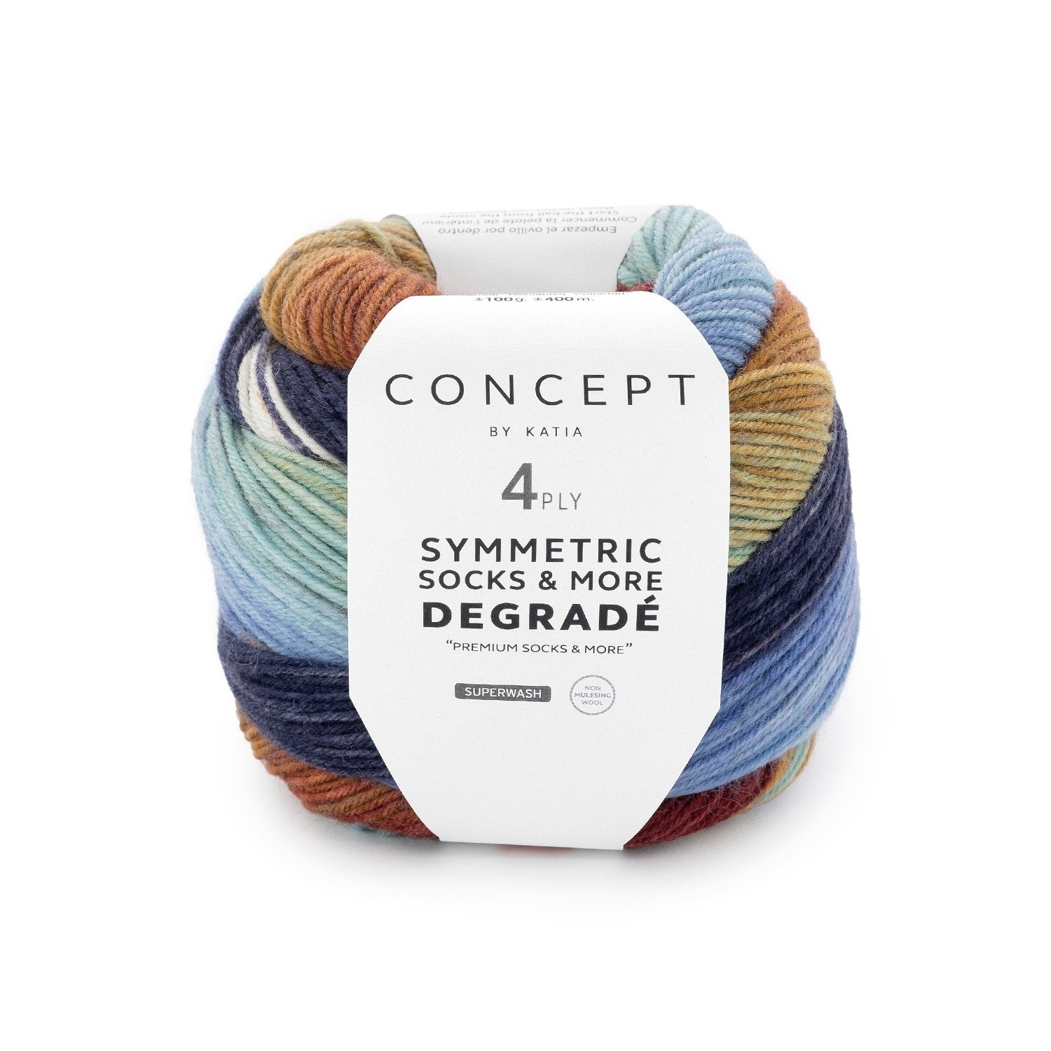 Katia Symmetric Socks & More - Degrade