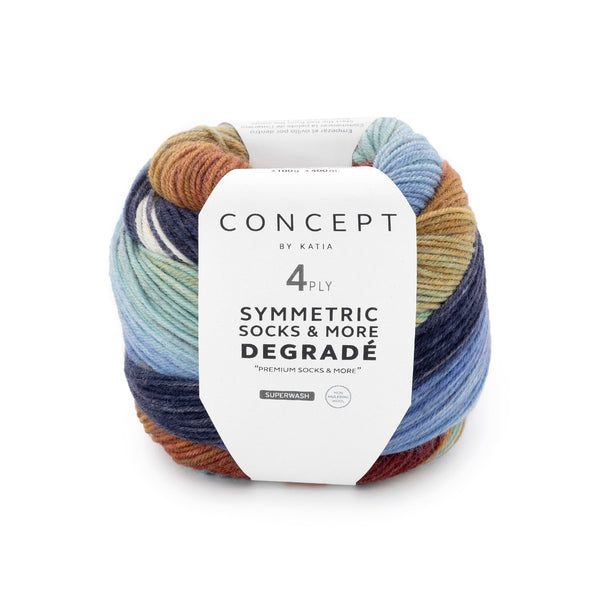 Katia Symmetric Socks & More - Degrade