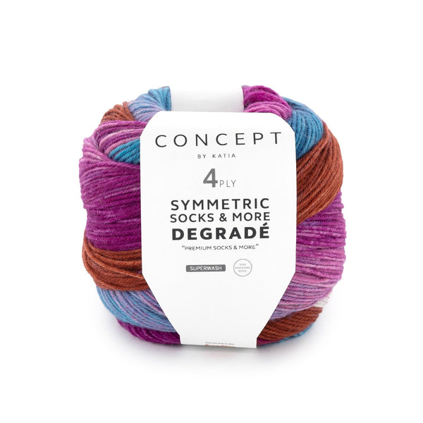 Katia Symmetric Socks & More - Degrade