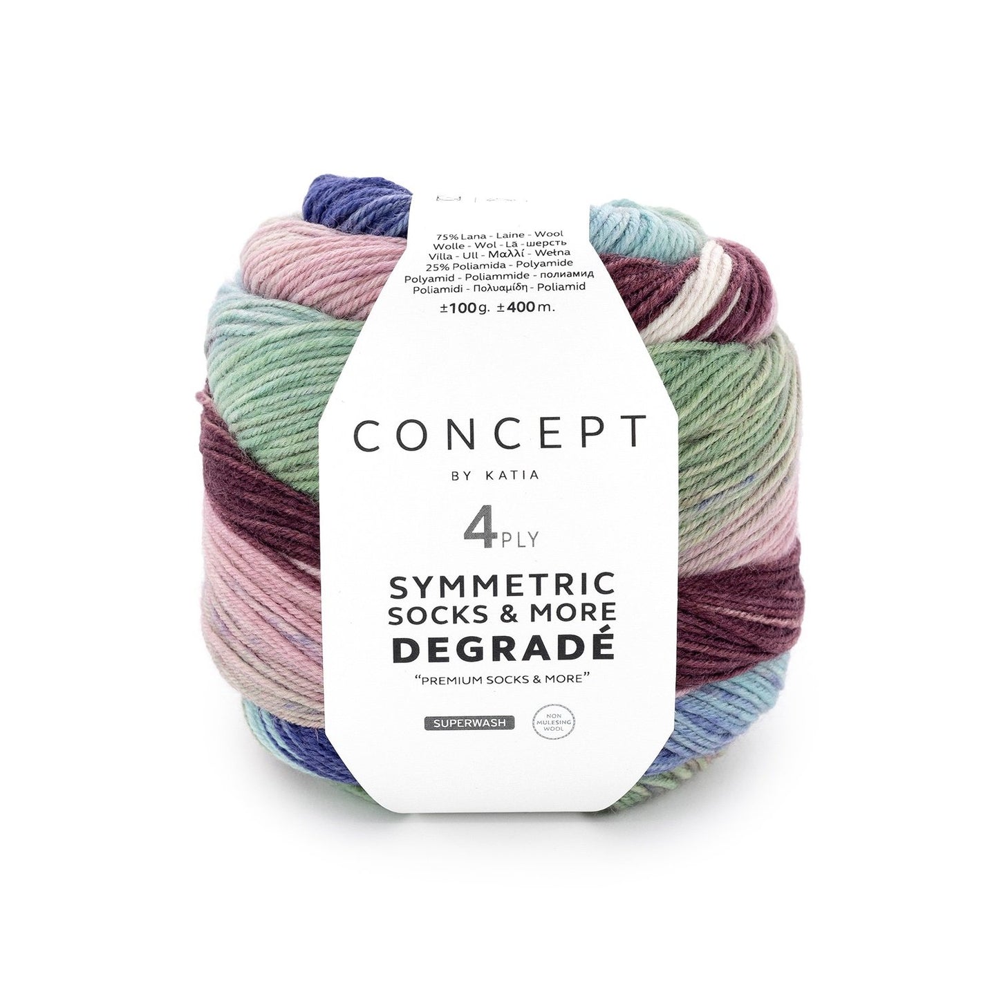 Katia Symmetric Socks & More - Degrade