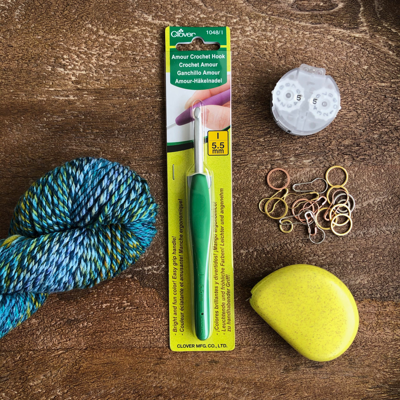 Clover Amour Crochet Hook, ganchillo clover