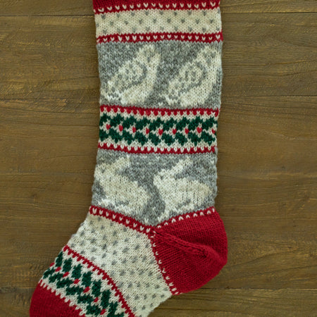 Cabin Christmas Stocking