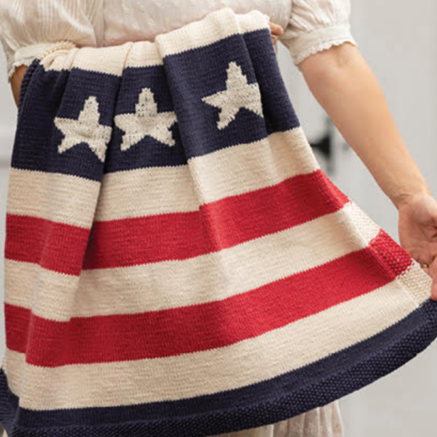 Appalachian Baby Stars & Stripes Blanket