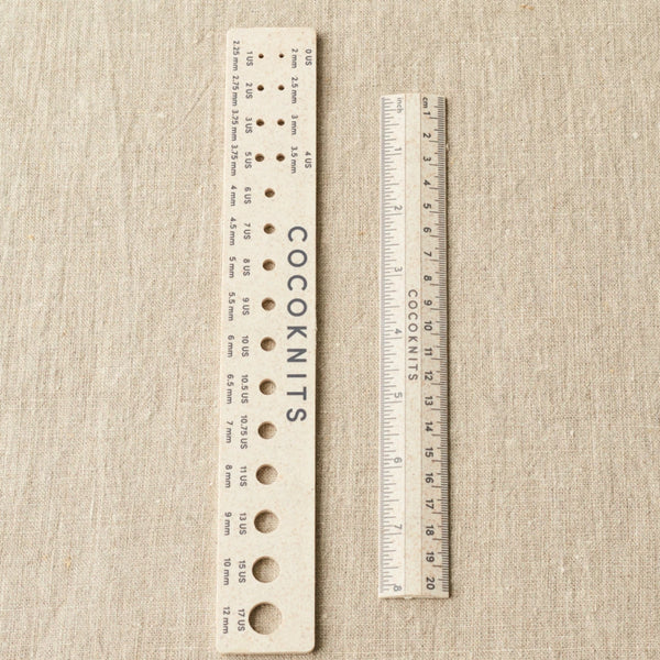 Cocoknits Ruler and Gauge Set