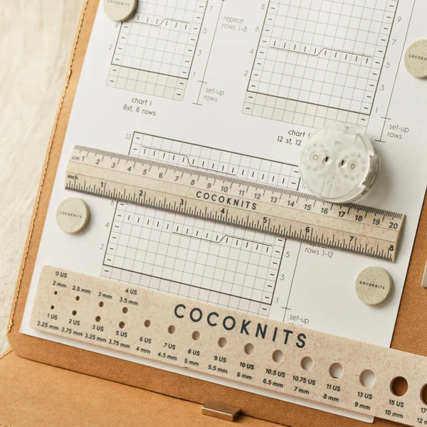 Cocoknits Ruler and Gauge Set