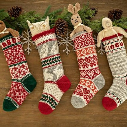 Cabin Christmas Stocking