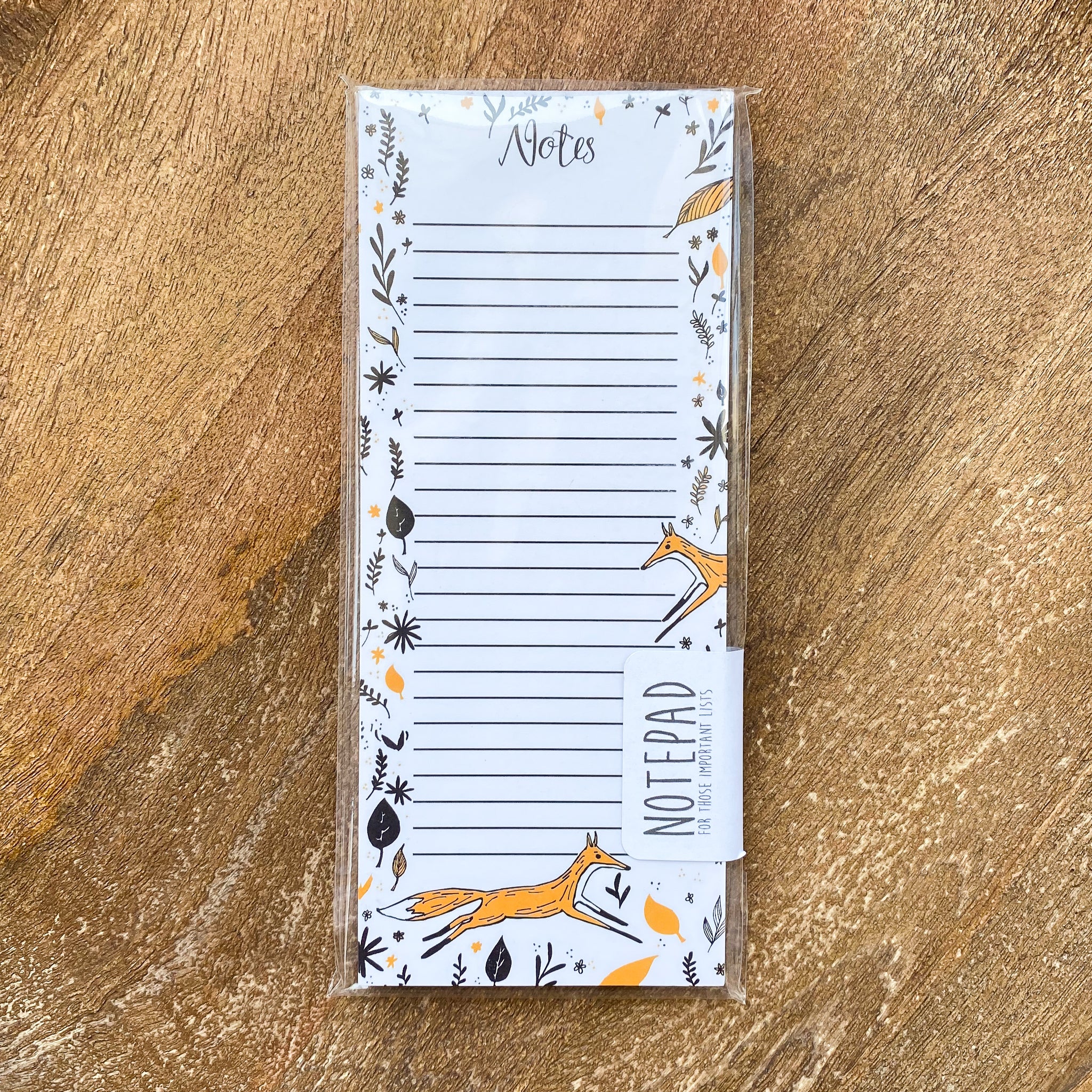 Corvidae Fox Notepad