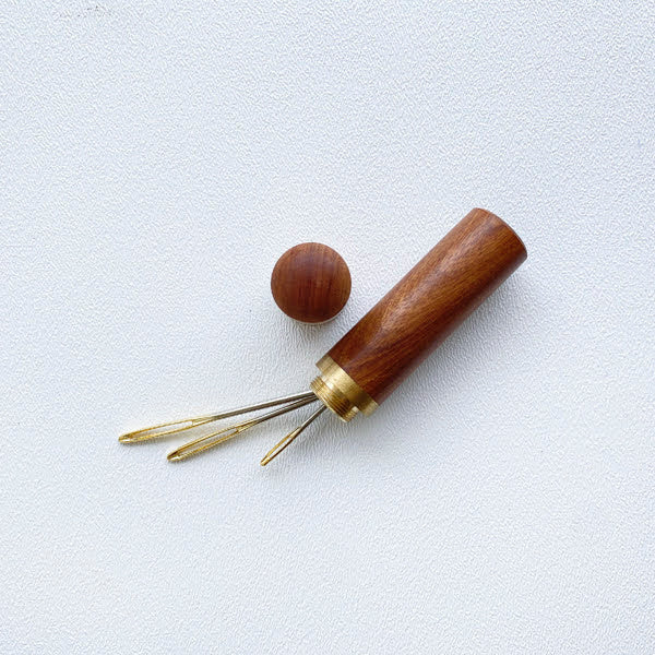 Sandalwood Tapestry Needle Case