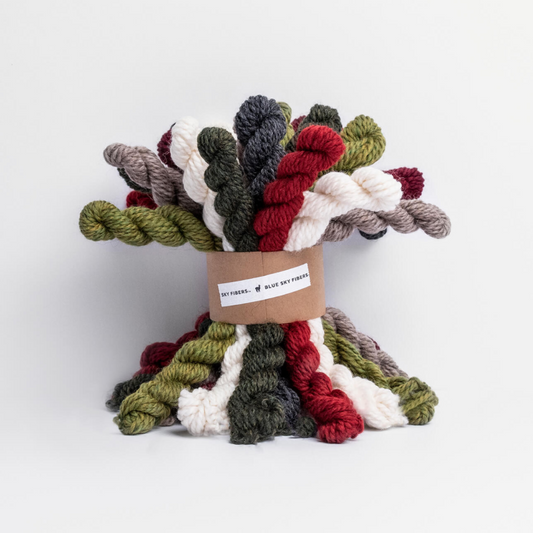 Blue Sky Fibers Woolstok Holiday Bundles